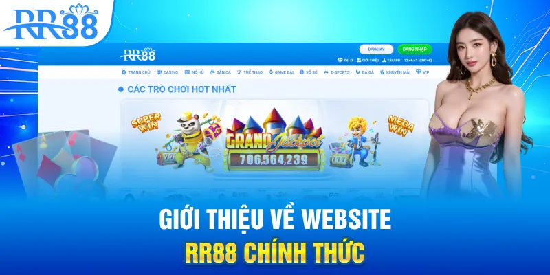 Giới Thiệu RR88 – Nhà Cái Uy Tín Với Nền Tảng Nội Dung Minh Bạch 1 Giới thiệu về website RR88 chính thức