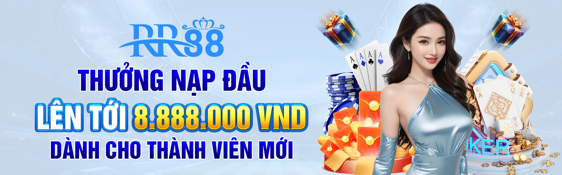 thưởng nạp đầu lên tới 8,888,000 vnd dành cho thành viên mới
